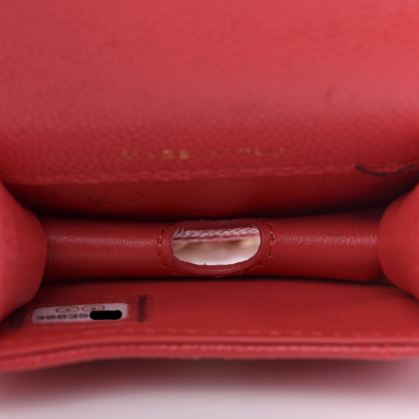 Caviar Quilted Airpods Pro Case Red