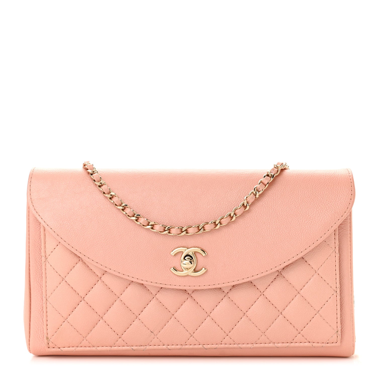 Chanel Iridescent Calfskin Smart Pocket Flap Bag Pink 1 of 10