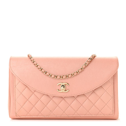 Chanel Iridescent Calfskin Smart Pocket Flap Bag Pink 1 of 10