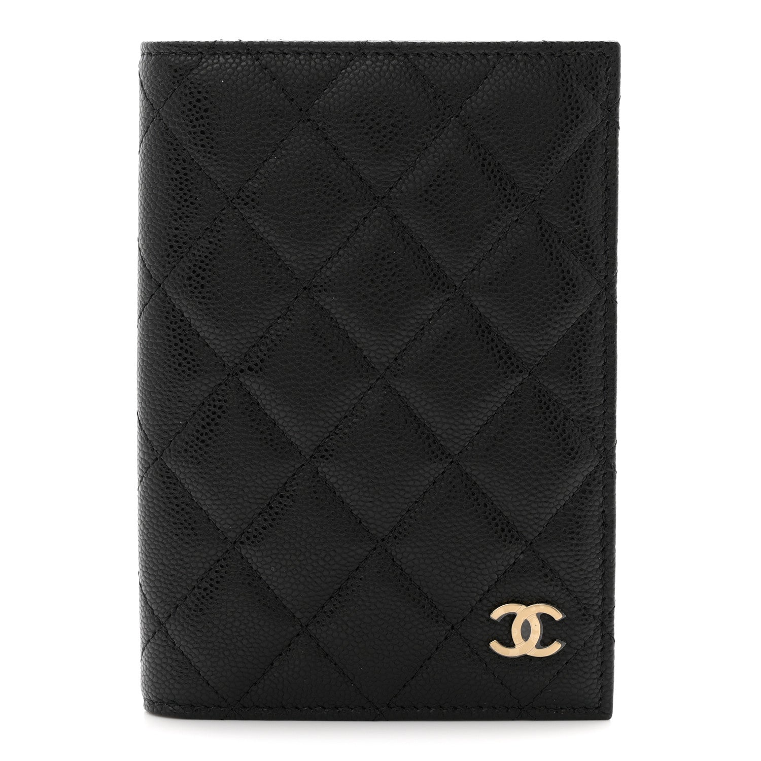 Chanel Caviar Quilted Passport Holder Black 1 of 7