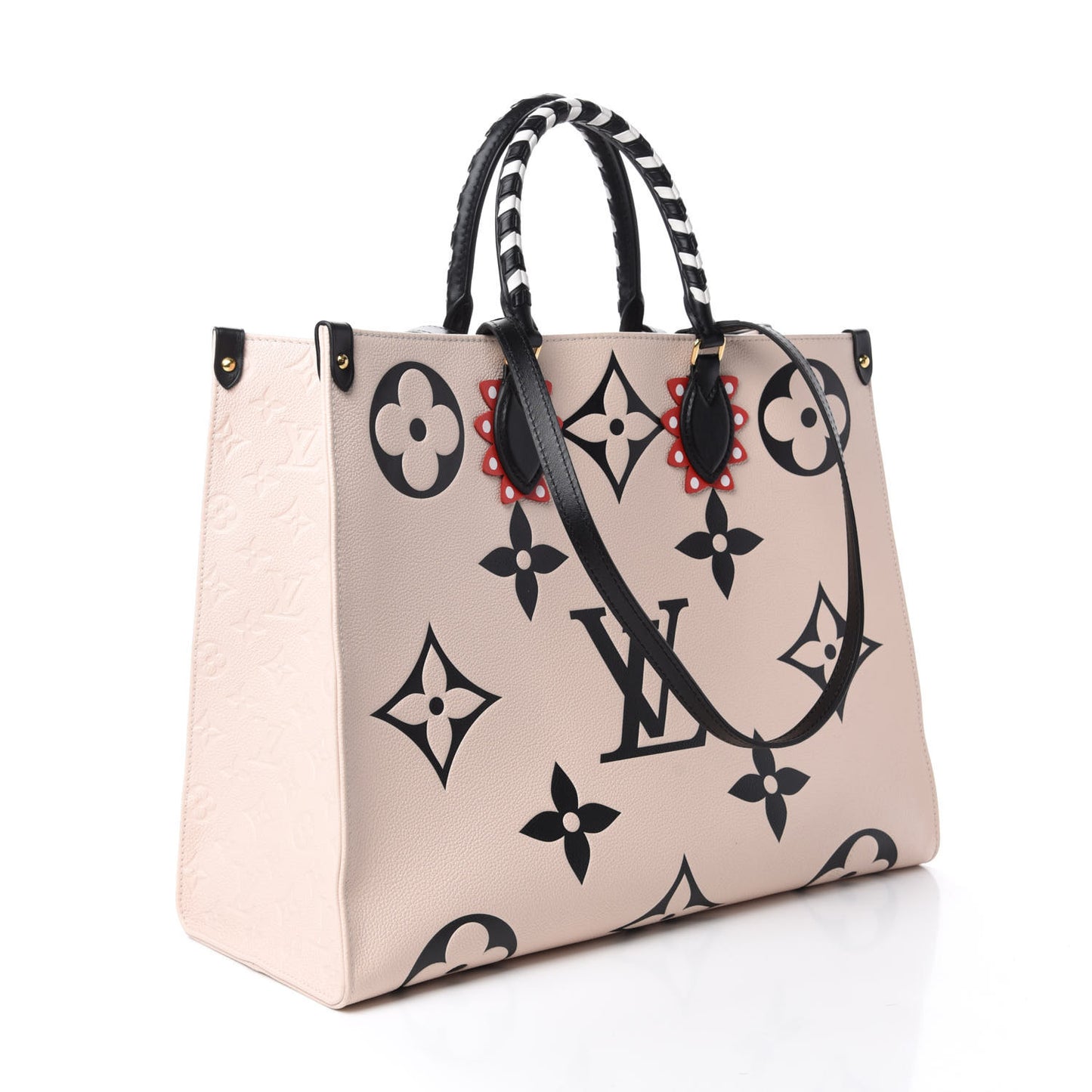 Empreinte Monogram Giant Crafty Onthego GM Creme Black