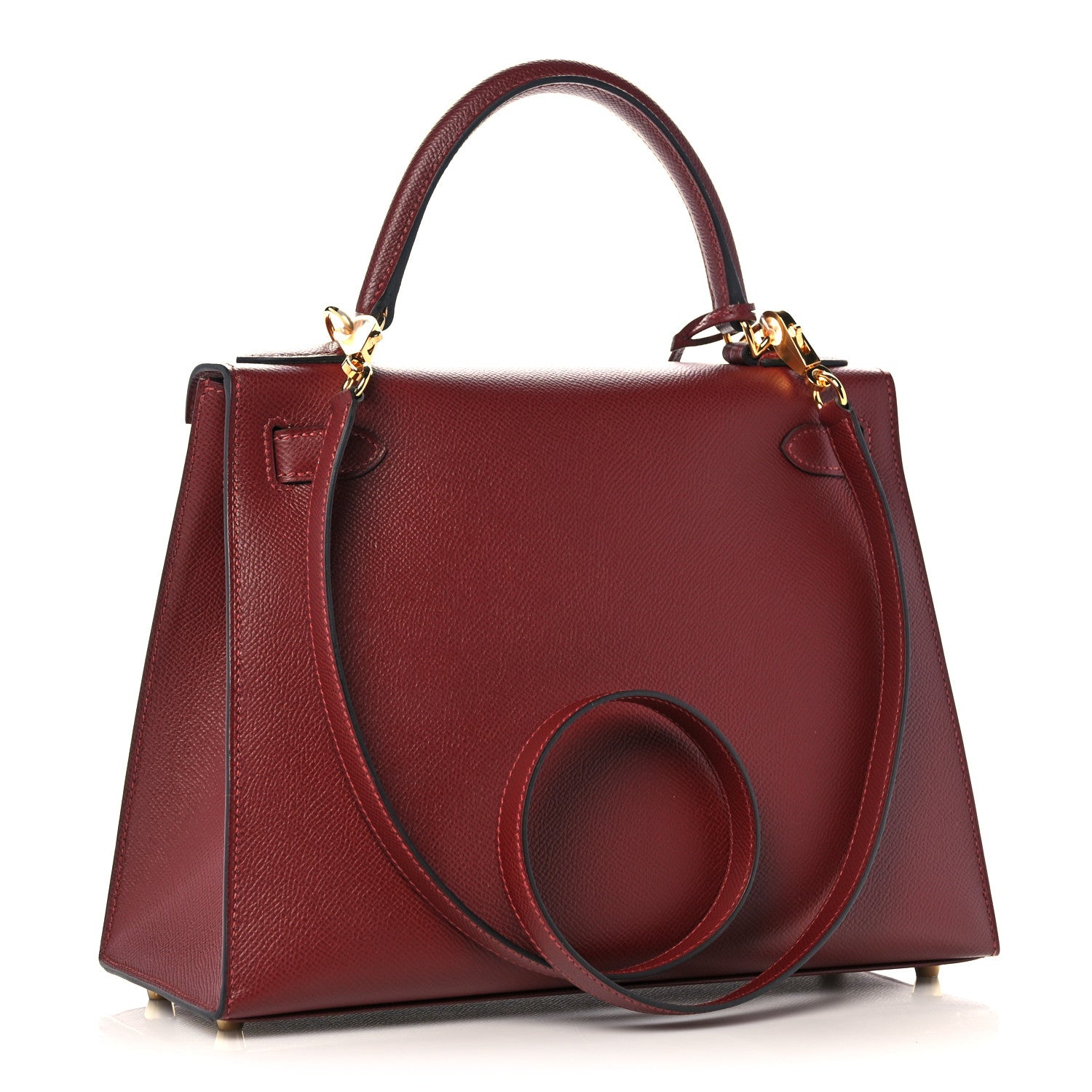 Hermes Epsom Kelly Sellier 28 Rouge H 2 of 11
