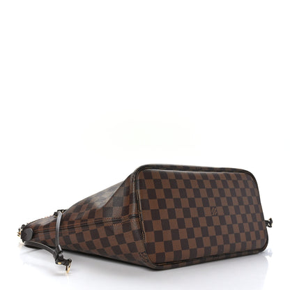 Louis Vuitton Damier Ebene Braided Neverfull MM Pink 5 of 9