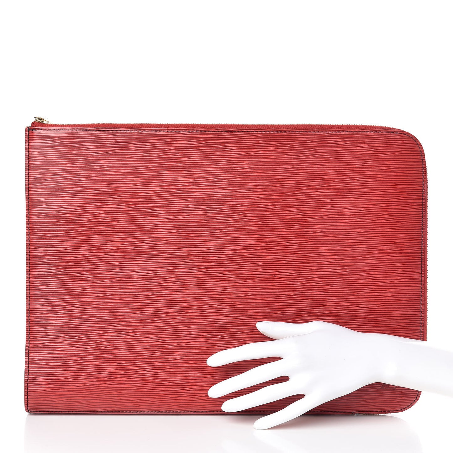 Epi Poche Documents Portfolio Case 39 Castillan Red