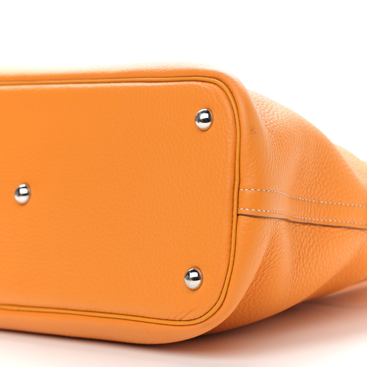 Hermes Taurillon Clemence Bolide 35 Moutarde 9 of 13