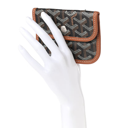 Goyard Goyardine Mini Anjou Pouch Black Gold 2 of 6