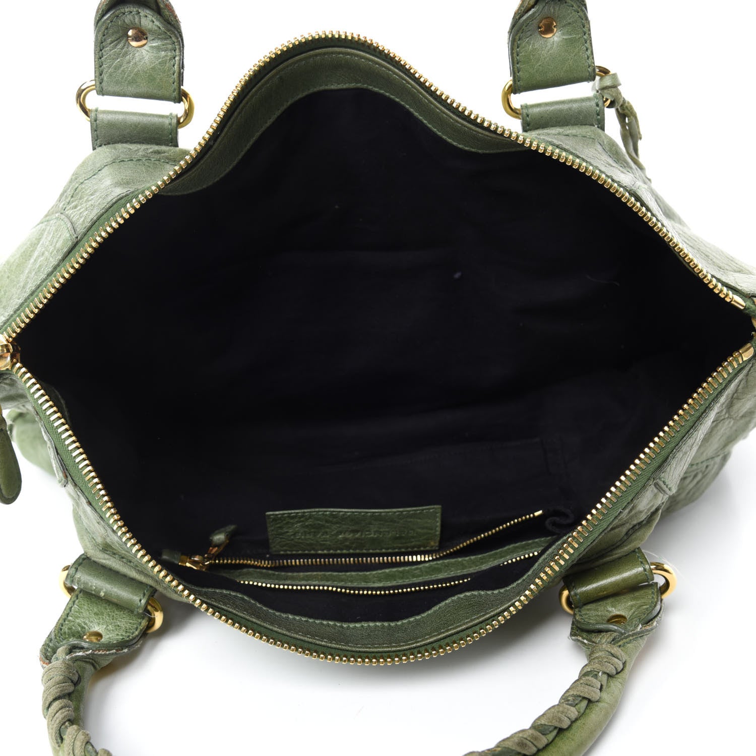 Balenciaga Agneau Giant 21 Gold Hardware Work Vert Militaire 5 of 11