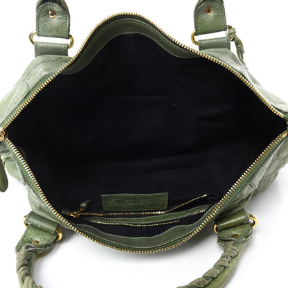 Balenciaga Agneau Giant 21 Gold Hardware Work Vert Militaire 5 of 11