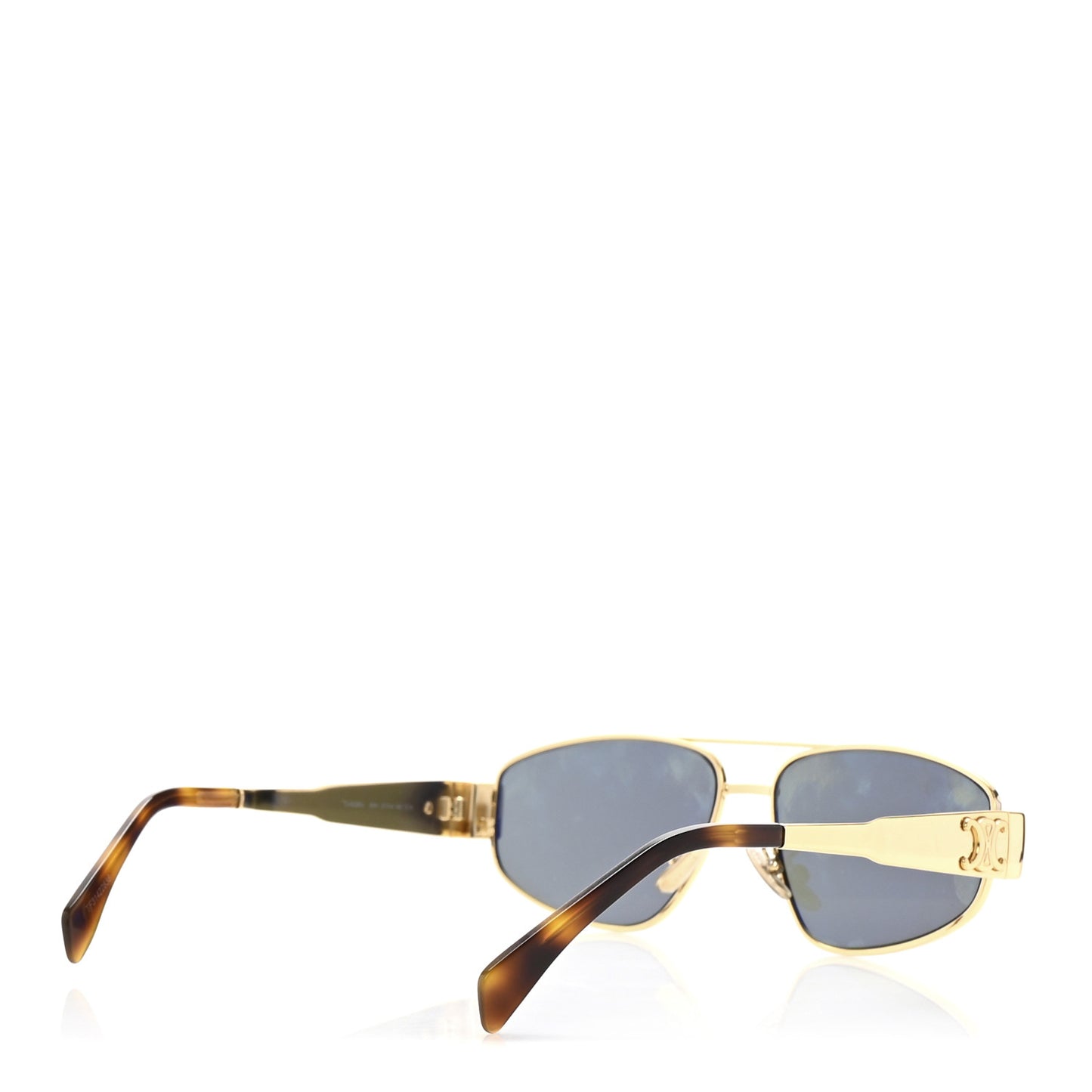 Metal Triomphe 03 Sunglasses CL40281U Gold Green