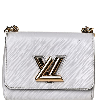 Louis Vuitton Epi Twist Shoulder Bag MM White 7 of 13