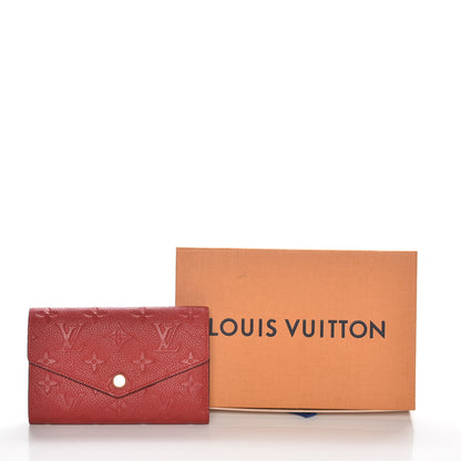 Louis Vuitton Empreinte Compact Curieuse Wallet Cherry 8 of 8