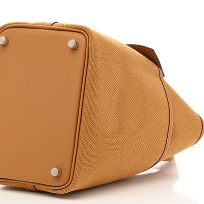 Hermes Toile Goeland Swift Cargo Picotin Lock 18 Sesame 8 of 8