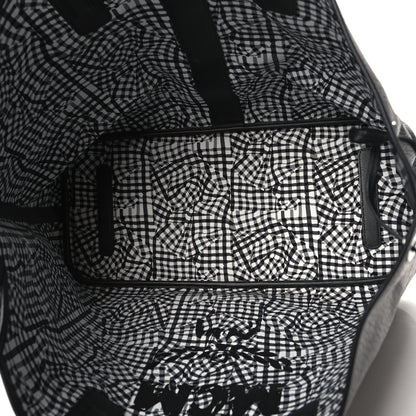 MCM Visetos Large Liz Reversible Shopper Tote Black 8 of 14