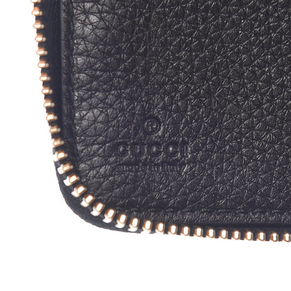 Gucci Calfskin Soho Zip Around Wallet Black 6 of 8
