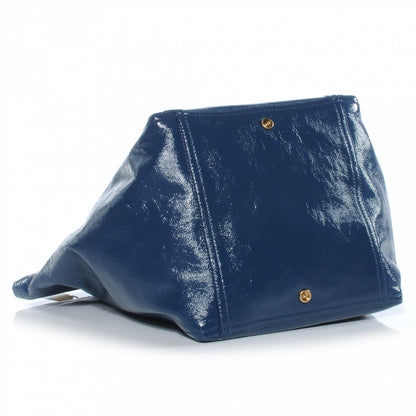 Saint Laurent Patent Medium Downtown Blue 4 of 7