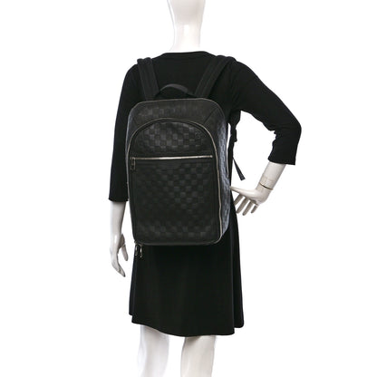 Louis Vuitton Damier Infini Michael Backpack Black 2 of 9