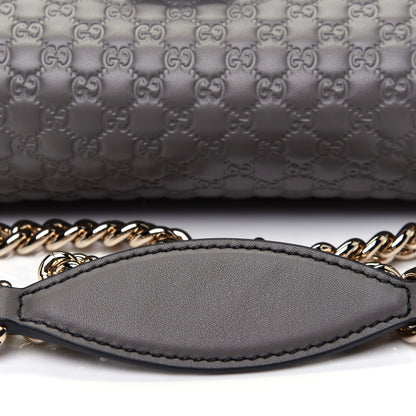 Gucci Soft Microguccissima Medium Emily Chain Shoulder Bag Loess 13 of 13