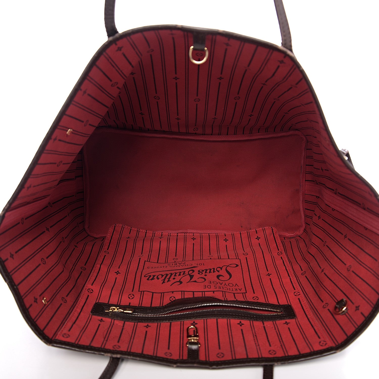 Louis Vuitton Damier Ebene Neverfull GM 4 of 12