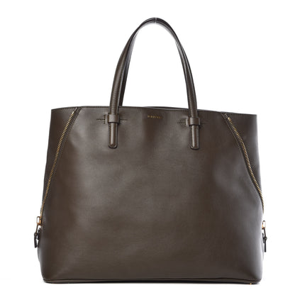 Tom Ford Calfskin Medium Jennifer Trap Tote Dark Green 1 of 12