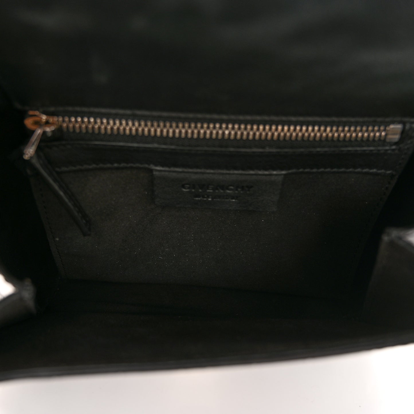 Calfskin Crocodile Embossed Mini Pandora Box Crossbody Bag Black