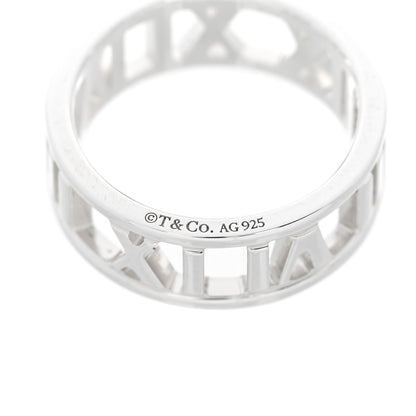 Tiffany Sterling Silver Wide Atlas Open Ring  49 5 10 of 10