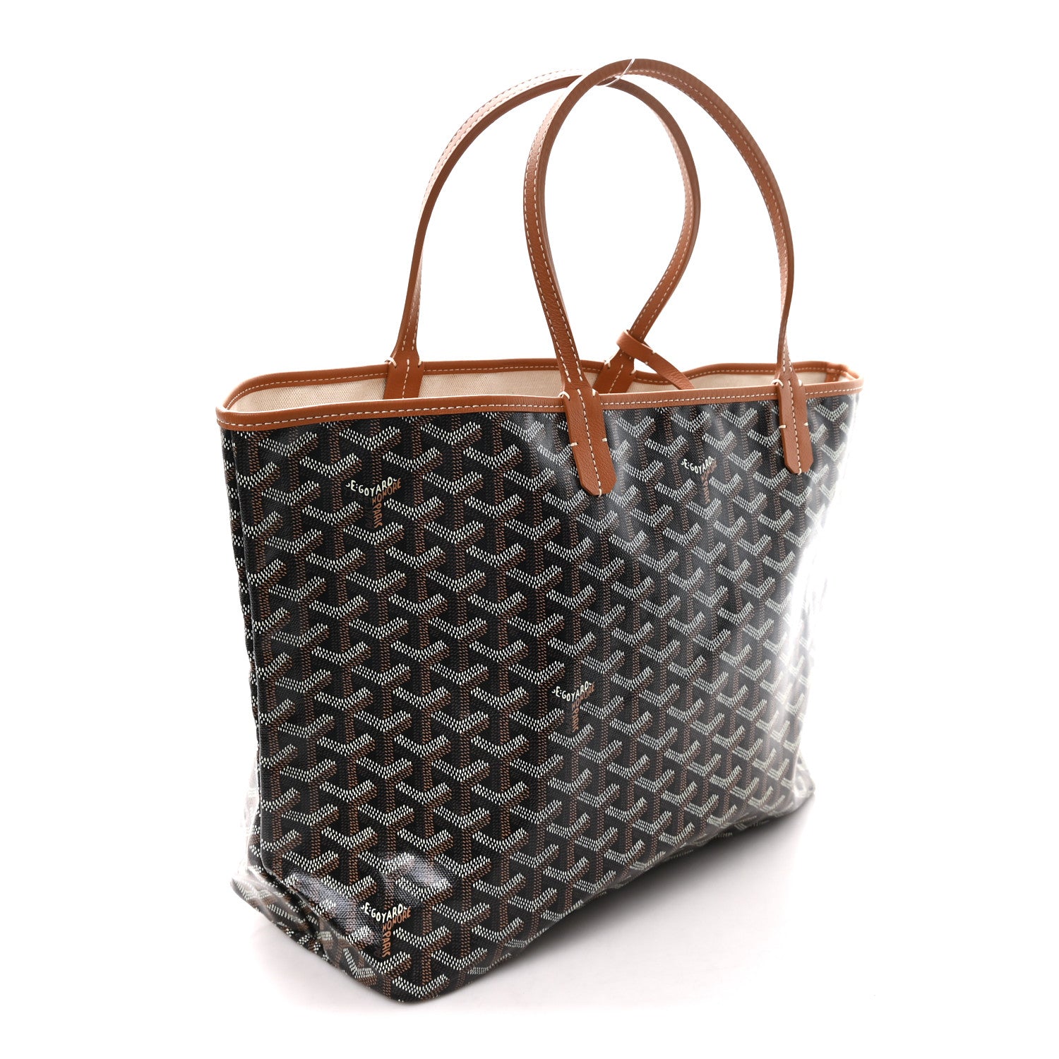 Goyard Goyardine Saint Louis PM Black Gold 4 of 11