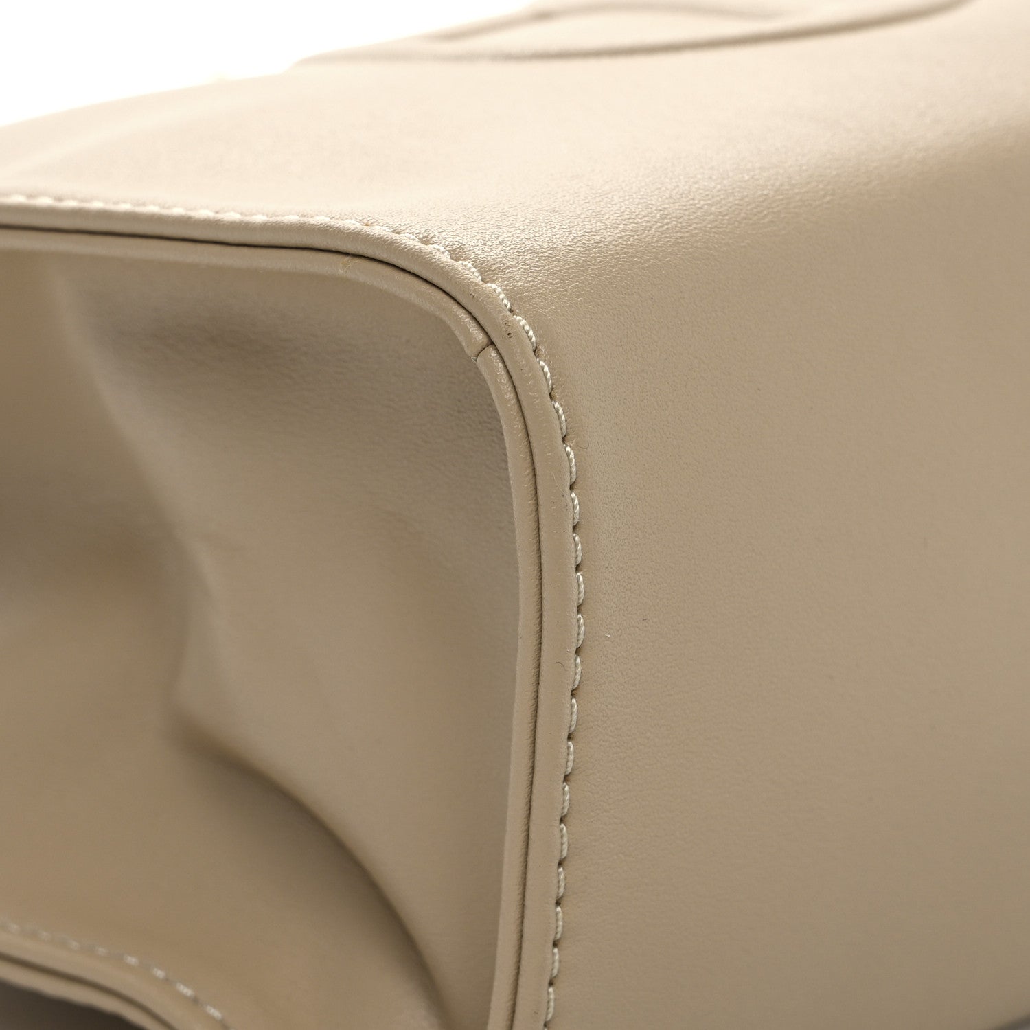 Telfar Vegan Leather Small Shopping Bag Cream 9 of 11