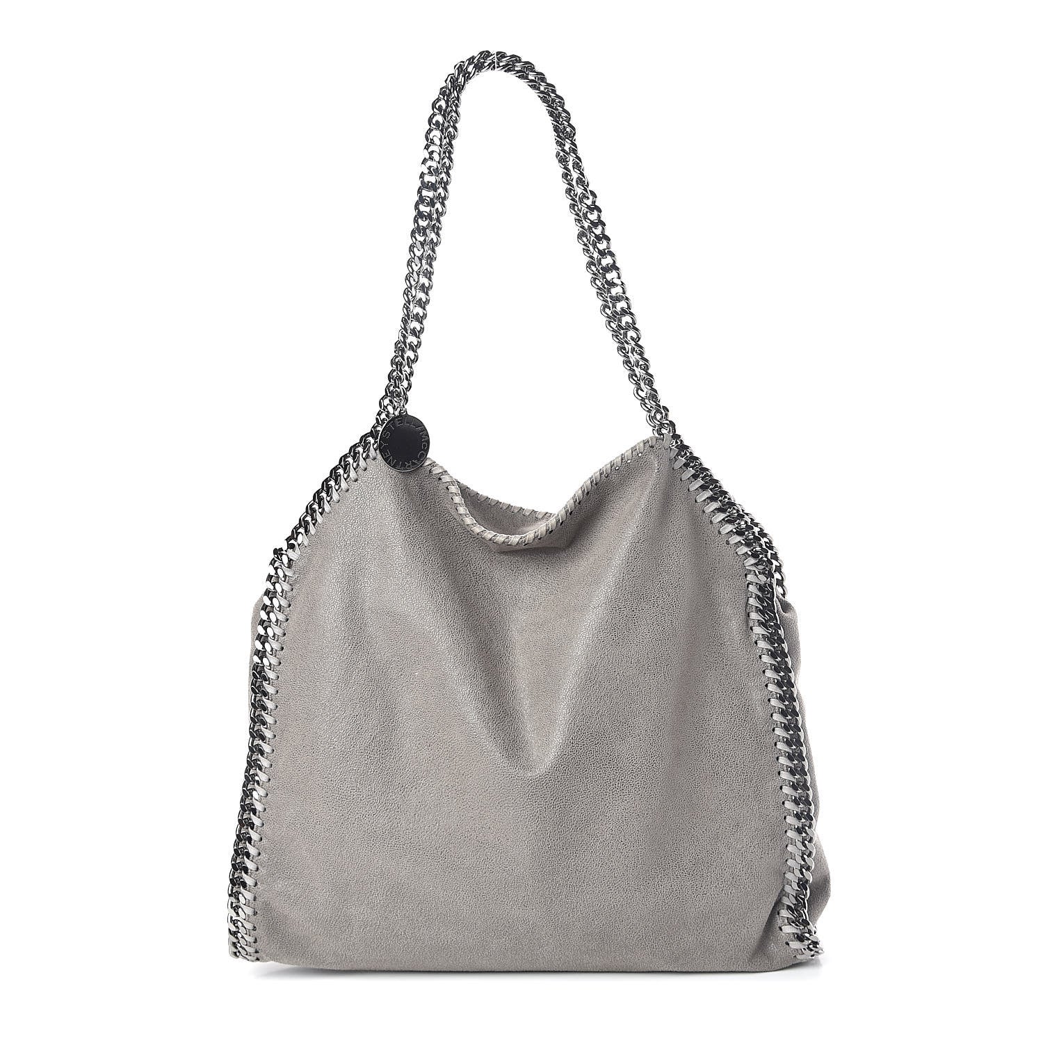 Stella McCartney Shaggy Deer Small Falabella Tote Grey 1 of 8