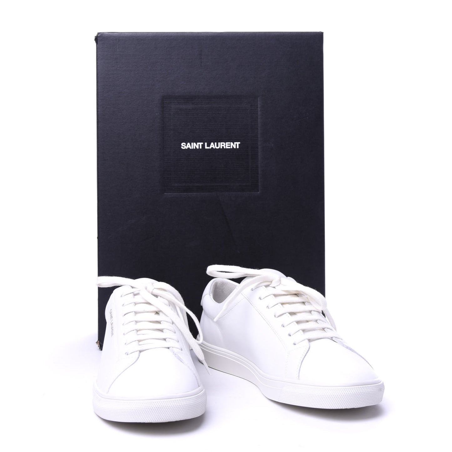 Calfskin Andy Low Top Sneakers 39 Blanc Optique