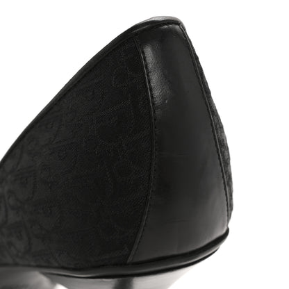 Christian Dior Canvas Monogram Sandals 37.5 Black 11 of 11