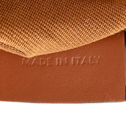 Celine Triomphe Canvas Calfskin Small Boston Bag Tan 7 of 12