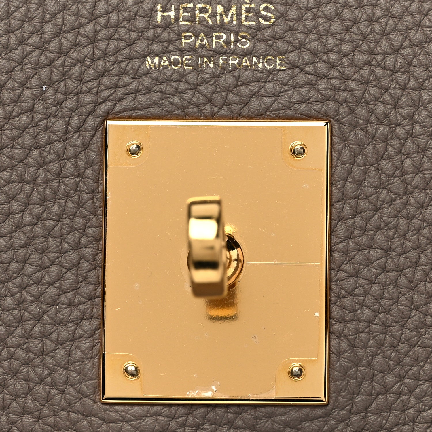 Hermes Togo Kelly Retourne 32 Etoupe 28 of 33