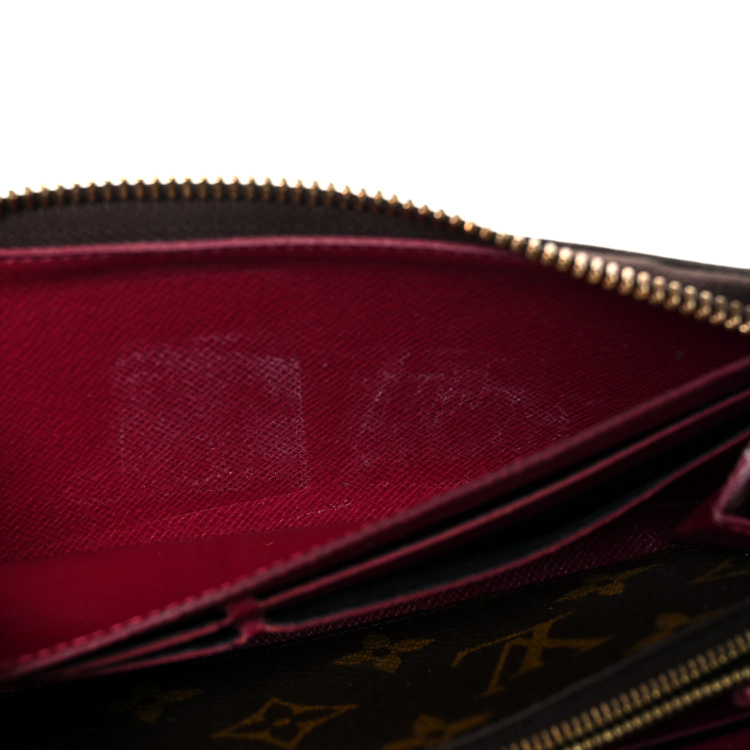 Louis Vuitton Monogram Clemence Wallet Fuchsia 9 of 16