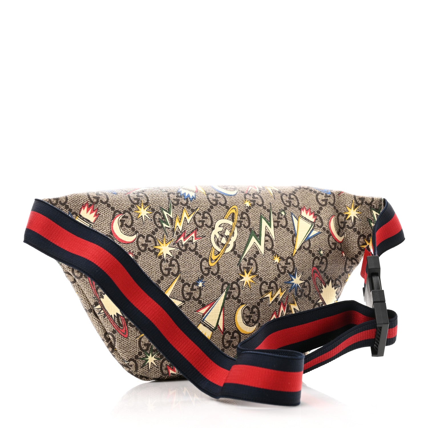 Gucci GG Supreme Monogram Childrens Space Print Belt Bag Multicolor 3 of 10