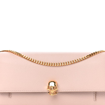 Alexander McQueen Pebbled Calfskin Skull Wallet on Chain Teint 11 of 12