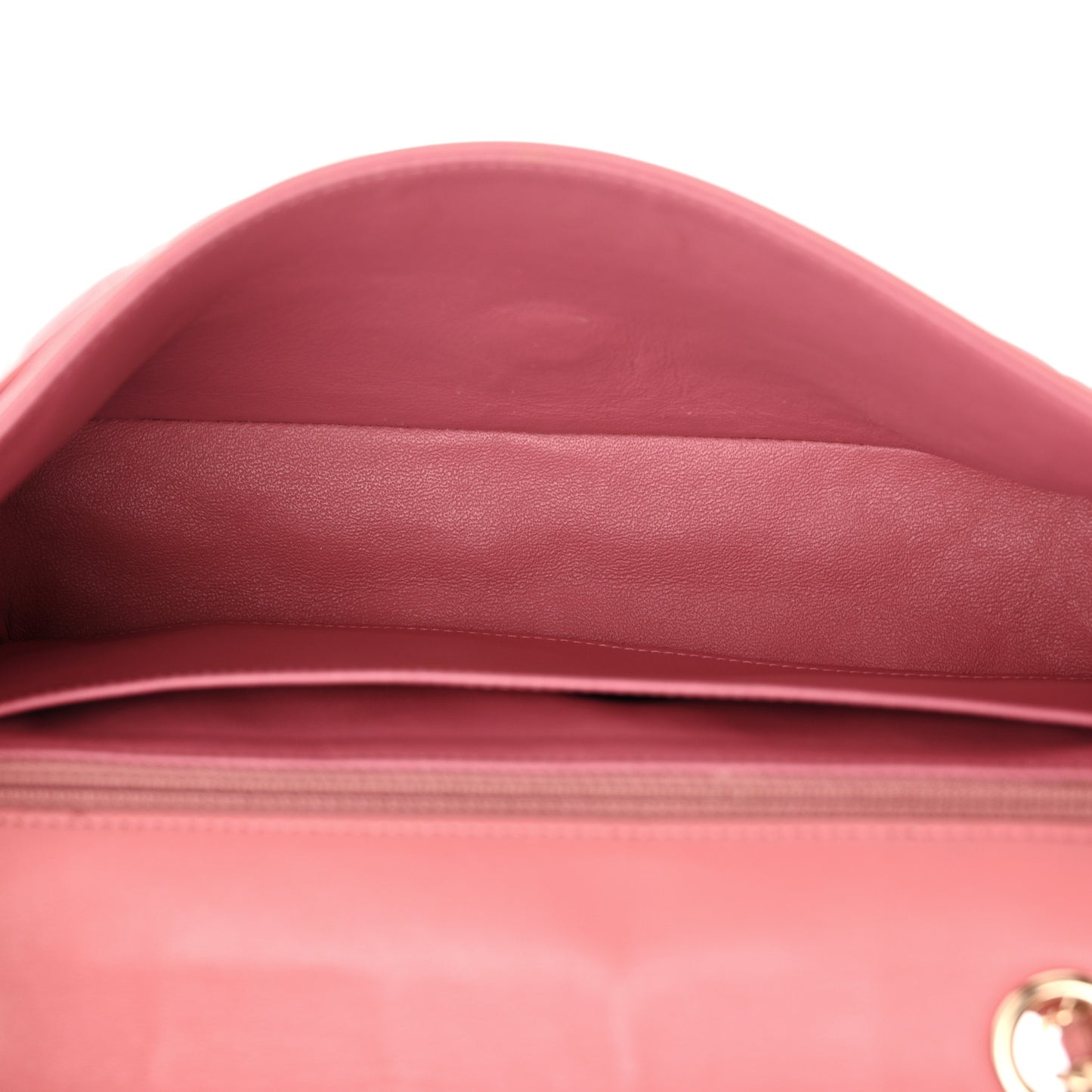 Lambskin Medium Valentine Charms Flap Pink