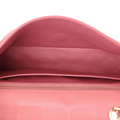Chanel Lambskin Medium Valentine Charms Flap Pink 5 of 15