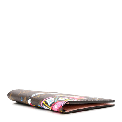 Louis Vuitton Monogram 2020 Christmas Animation Big Wheel Passport Cover Rose Ballerine 4 of 6