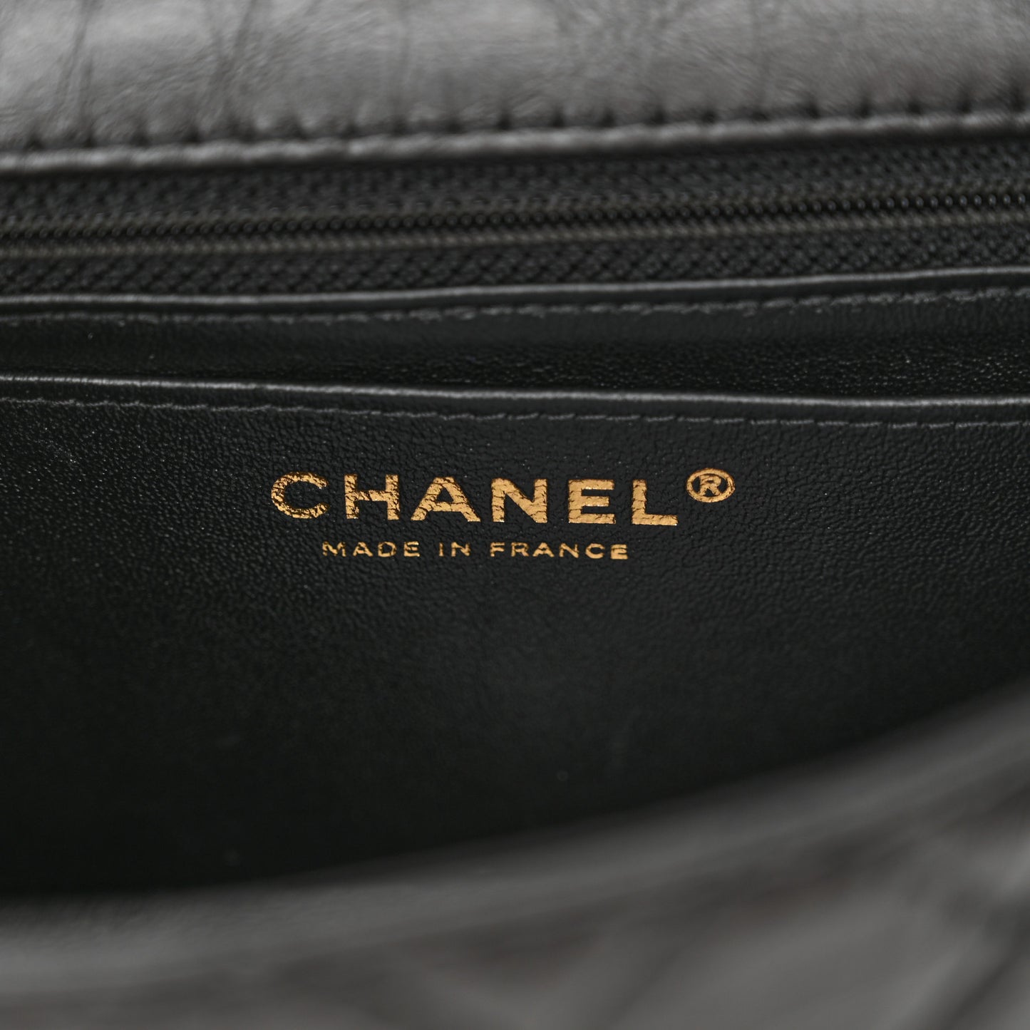 Aged Calfskin Quilted 2.55 Reissue Mini Flap Black