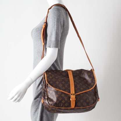 Louis Vuitton Monogram Saumur 35 2 of 11