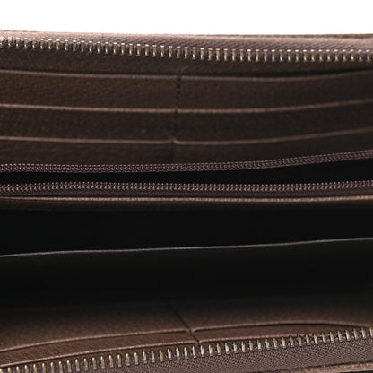 Gucci GG Supreme Monogram Web Ophidia Zip Around Wallet Brown 5 of 9
