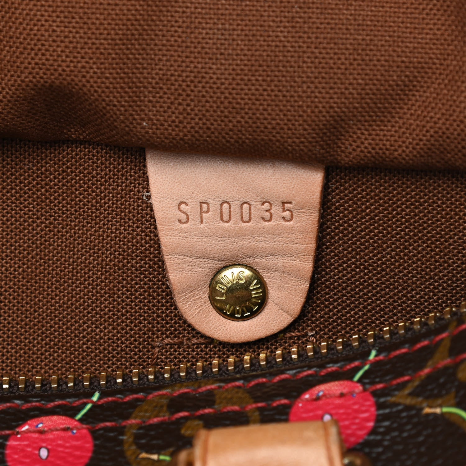 Louis Vuitton Monogram Cerises Speedy 25 6 of 11