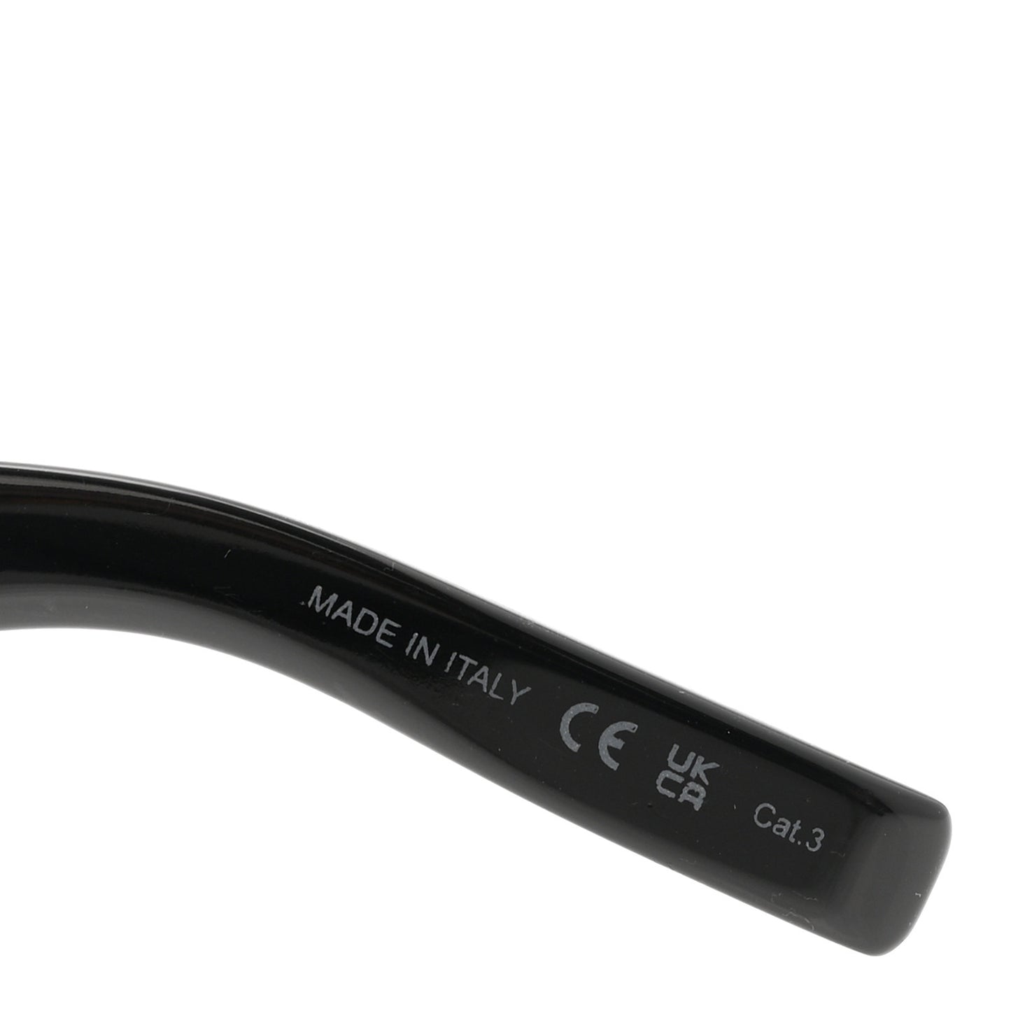 Acetate Cateye Sunglasses SL M95 F Black