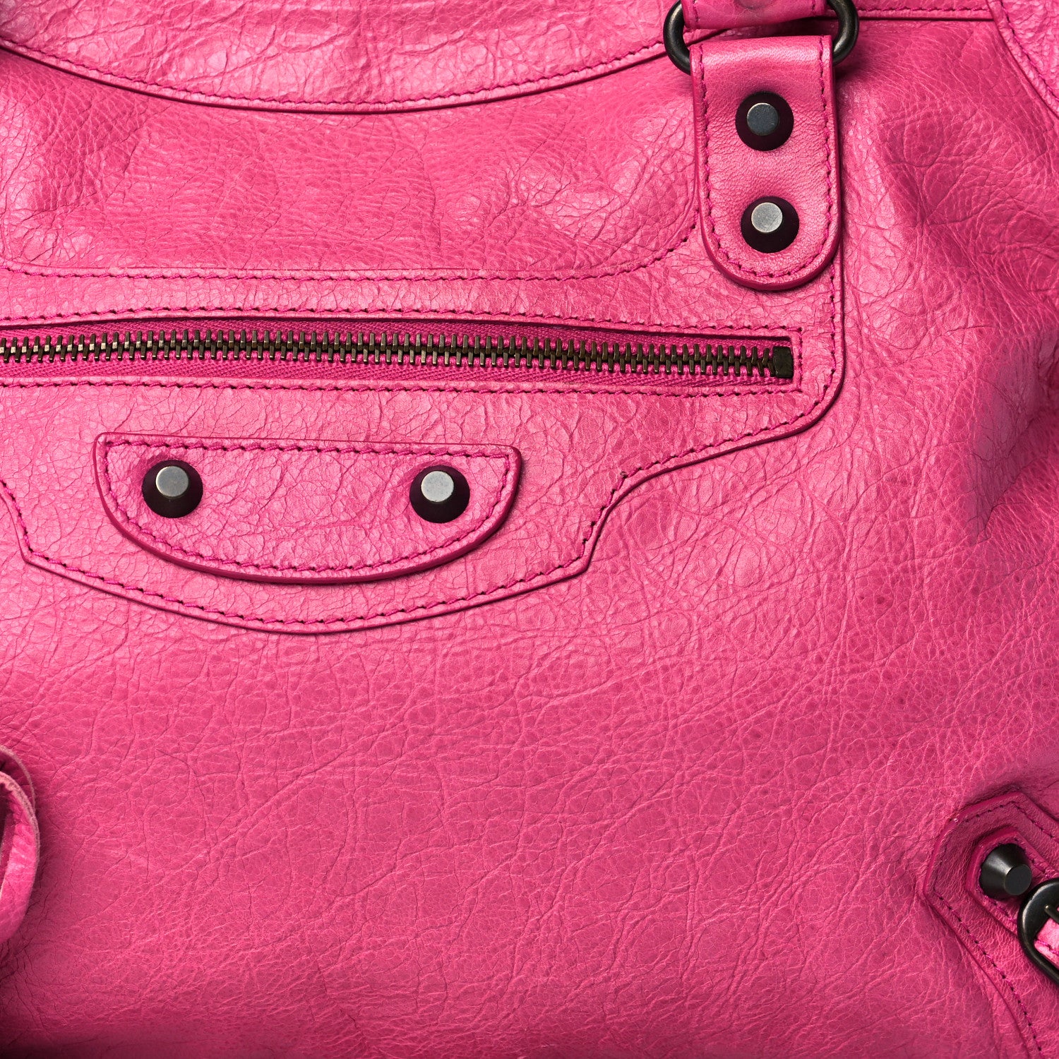 Balenciaga Agneau Classic Hardware City Cyclamen Fucsia 8 of 17