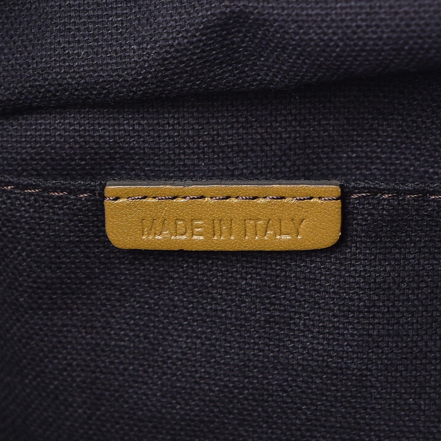 Burberry Calfskin Studded Hannington Satchel Mustard 7 of 9