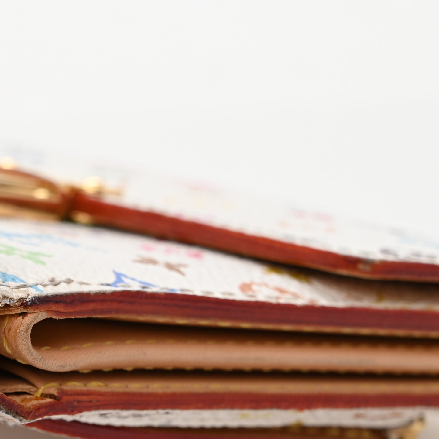 Monogram Multicolor Koala Wallet White