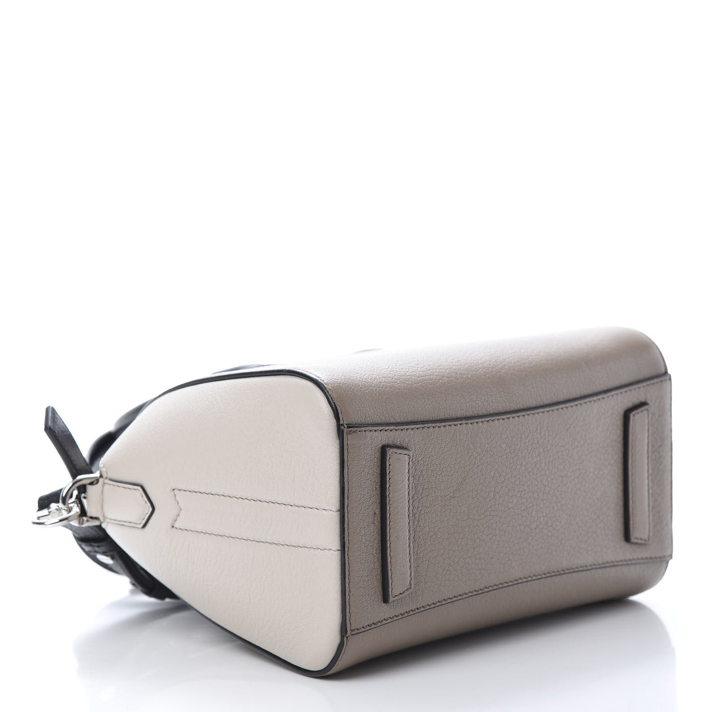 Sugar Goatskin Mini Tri-Color Antigona Linen