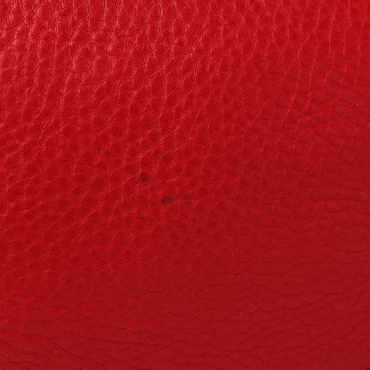 Gucci Pebbled Calfskin Medium Soho Chain Shoulder Bag Tabasco Red 14 of 17