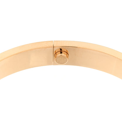 Cartier 18K Yellow Gold LOVE Single Screw Bracelet 17 7 of 9