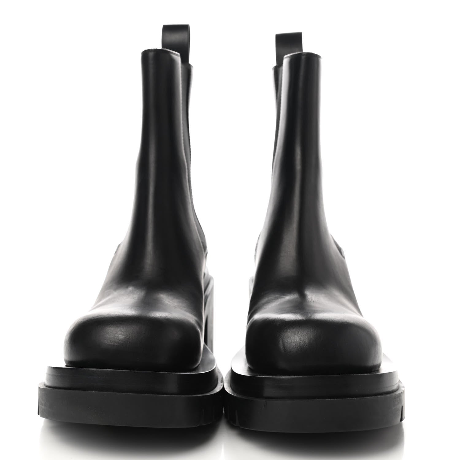 Bottega Veneta Calfskin The Lug Chelsea 30/70mm Ankle Boots 40 Black 2 of 8